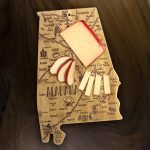 Custom Destination Alabama Cutting & Serving Board with your company logo - 6