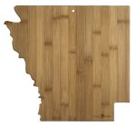 Custom Destination Arkansas Cutting & Serving Board with your company logo - 1