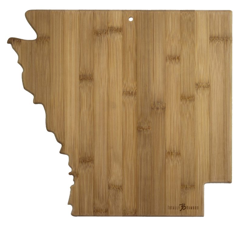 Custom Destination Arkansas Cutting & Serving Board with your company logo - 1