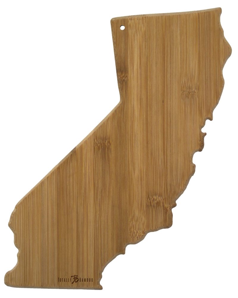 Custom Destination California Cutting & Serving Board with your company logo - 1