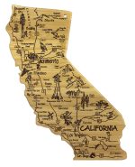 Custom Destination California Cutting & Serving Board with your company logo