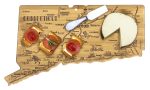 Custom Destination Connecticut Cutting & Serving Board with your company logo - 2