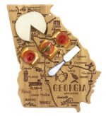 Custom Destination Georgia Cutting & Serving Board with your company logo - 2