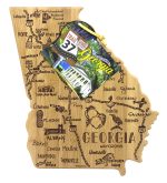 Custom Destination Georgia Cutting & Serving Board with your company logo - 3