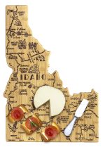 Custom Destination Idaho Cutting & Serving Board with your company logo - 2