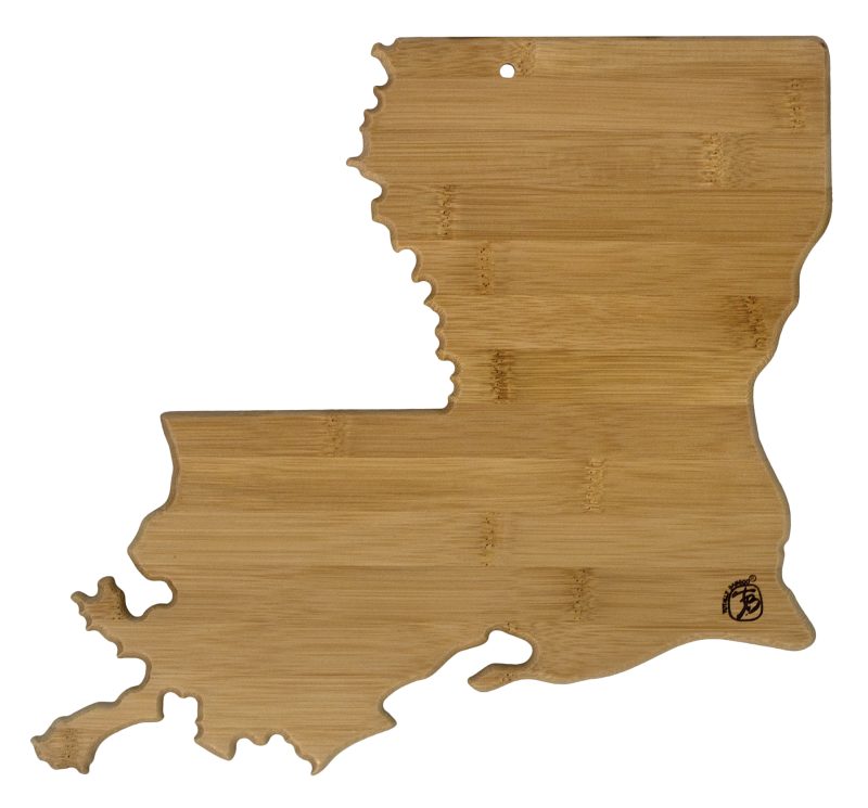 Custom Destination Louisiana Cutting & Serving Board with your company logo - 1