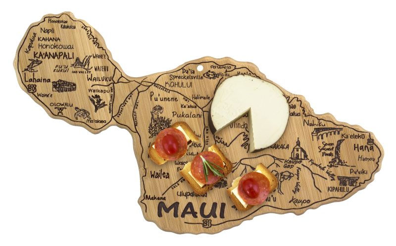 Custom Destination Maui Hawaii Cutting & Serving Board with your company logo - 2