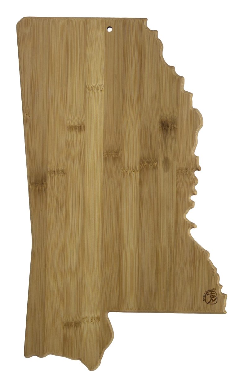 Custom Destination Mississippi Cutting & Serving Board with your company logo - 1