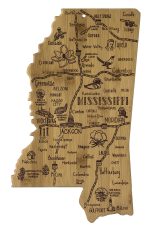 Custom Destination Mississippi Cutting & Serving Board with your company logo