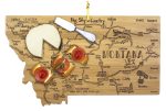 Custom Destination Montana Cutting & Serving Board with your company logo - 2