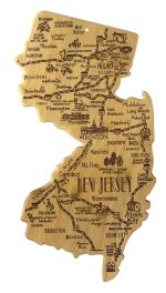 Custom Destination New Jersey Cutting & Serving Board with your company logo
