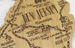 Custom Destination New Jersey Cutting & Serving Board with your company logo - 2