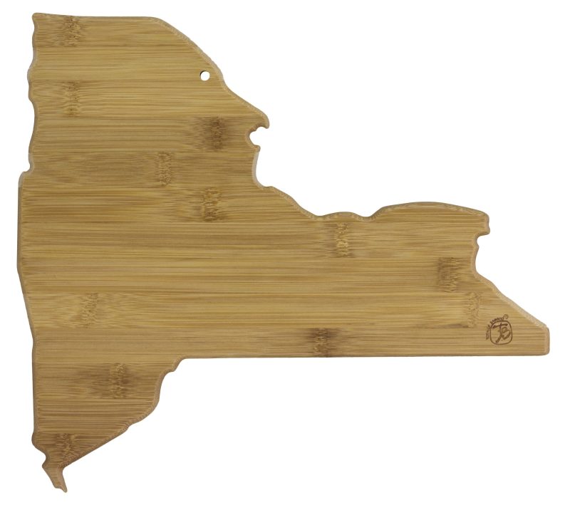 Custom Destination New York Cutting & Serving Board with your company logo - 1