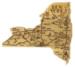 Custom Destination New York Cutting & Serving Board with your company logo
