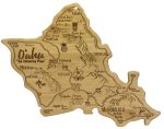Custom Destination Oahu Hawaii Cutting & Serving Board with your company logo