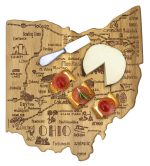 Custom Destination Ohio Cutting & Serving Board with your company logo - 3