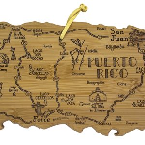 Custom Destination Puerto Rico Cutting & Serving Board with your company logo