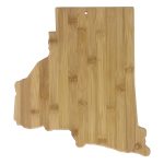 Custom Destination Rhode Island Cutting & Serving Board with your company logo - 1