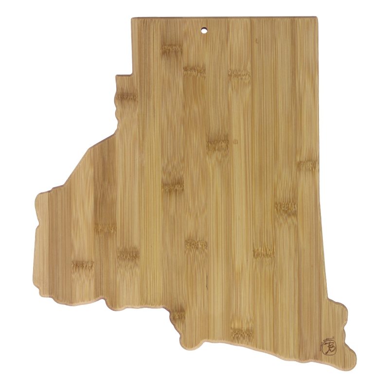 Custom Destination Rhode Island Cutting & Serving Board with your company logo - 1