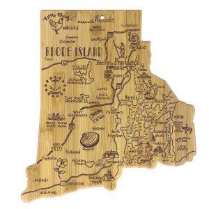 Custom Destination Rhode Island Cutting & Serving Board with your company logo