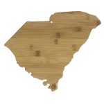 Custom Destination South Carolina Cutting & Serving Board with your company logo - 1