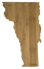 Custom Destination Vermont Bamboo Cutting & Serving Board with your company logo - 1