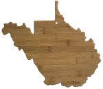 Custom Destination West Virginia Cutting & Serving Board with your company logo - 1