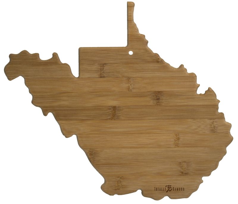 Custom Destination West Virginia Cutting & Serving Board with your company logo - 1