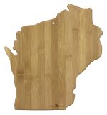 Custom Destination Wisconsin Cutting & Serving Board with your company logo - 1