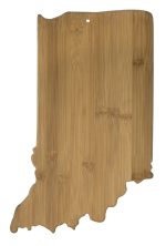 Custom Indiana State Cutting & Serving Board with your company logo - 1