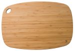 Custom Jet Medium Utility GreenLite™ Dishwasher Safe Bamboo Cutting Board with your company logo - 1