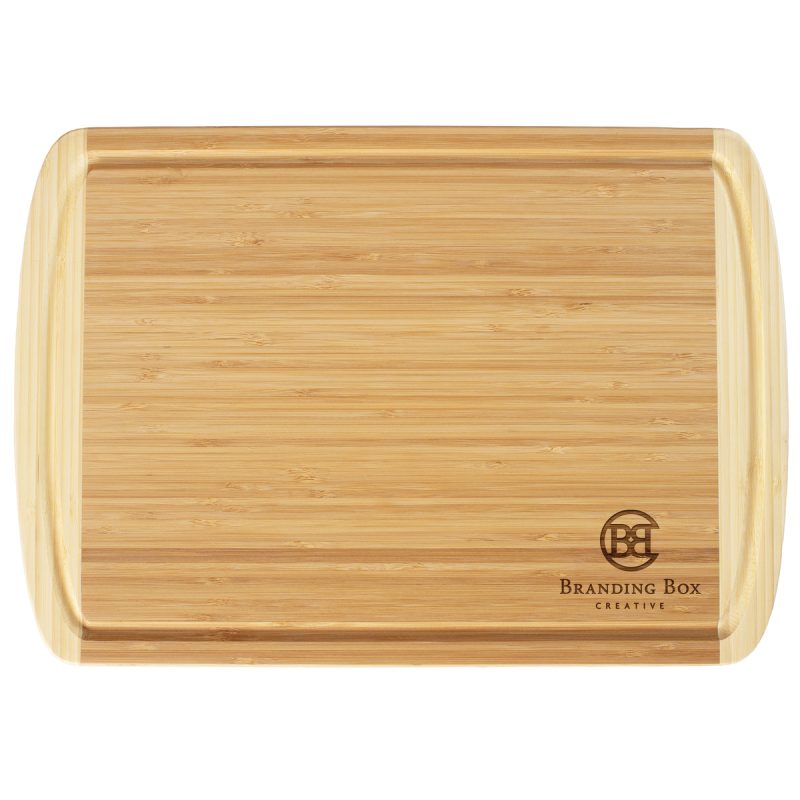Custom Kona Groove Cutting & Serving Board with your company logo