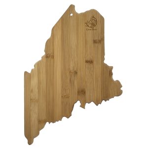 Custom Maine State Cutting & Serving Board with your company logo