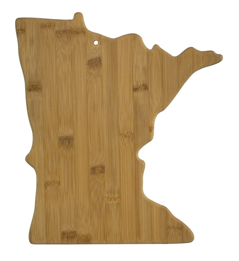 Custom Minnesota State Cutting & Serving Board with your company logo - 1