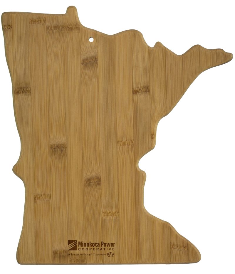 Minnesota-State-Cutting-Serving-Board-20-7955MN Custom Minnesota State Cutting & Serving Board with your company logo