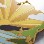 Custom Minnesota State Shaped Cutting & Serving Board w/Artwork by Summer Stokes with your company logo - 3