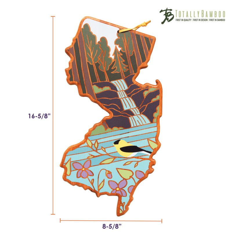 New-Jersey-State-Shaped-Serving-Cutting-Board-wArtwork-by-Summer-Stokes-27-9438 Custom New Jersey State Shaped Serving & Cutting Board w/Artwork by Summer Stokes with your company logo