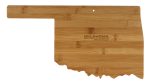 Custom Oklahoma State Cutting & Serving Board with your company logo