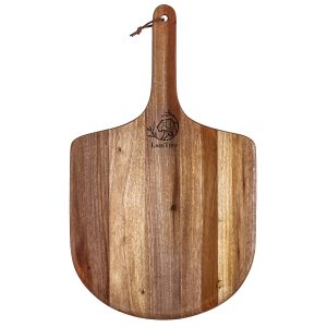 Custom Rock & Branch® Acacia Pizza Peel Board with your company logo