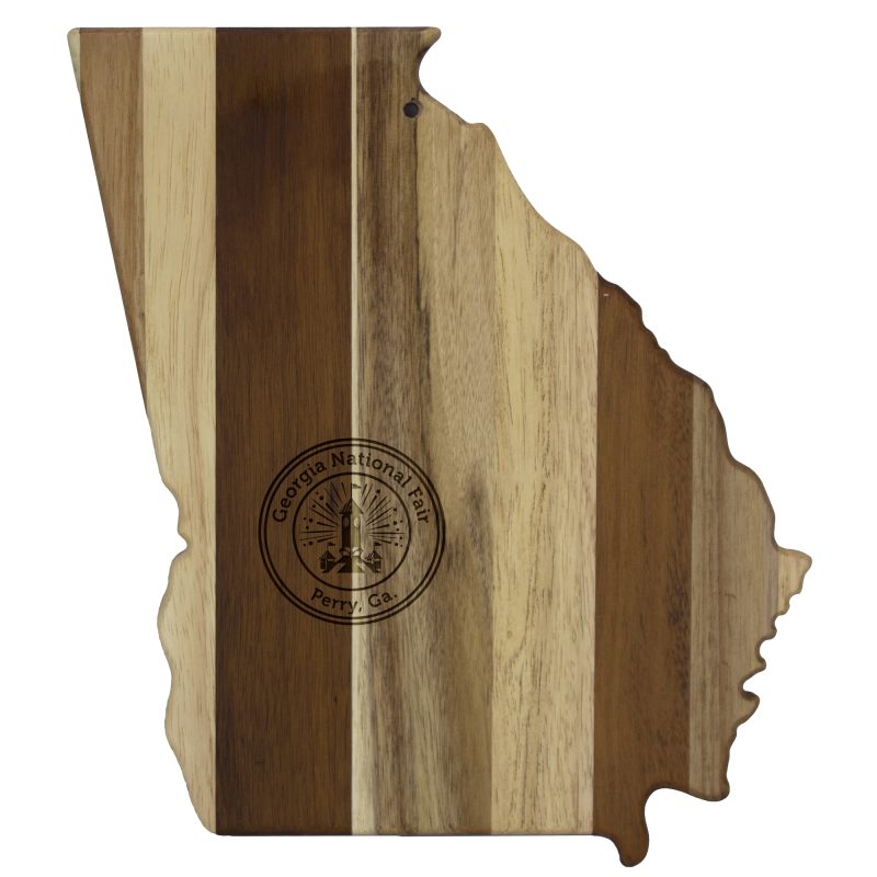 Rock-Branch®-Shiplap-Series-Georgia-State-Shaped-Wood-Serving-Cutting-Board-20-2607 Custom Rock & Branch® Shiplap Series Georgia State Shaped Wood Serving & Cutting Board with your company logo