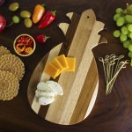 Custom Rock & Branch® Shiplap Series Pineapple Shaped Wood Serving & Cutting Board with your company logo - 1