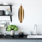 Custom Rock & Branch® Shiplap Series Surfboard Cutting & Serving Board with your company logo - 4