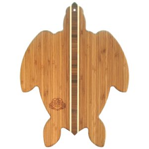 Custom Sea Turtle Cutting & Serving Board with your company logo
