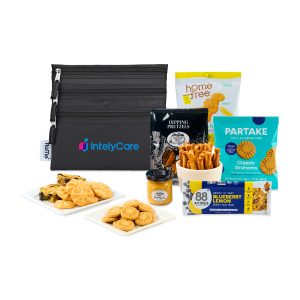 Custom Rume® Goodies for Good Stuff Snack Pack - Black with your company logo
