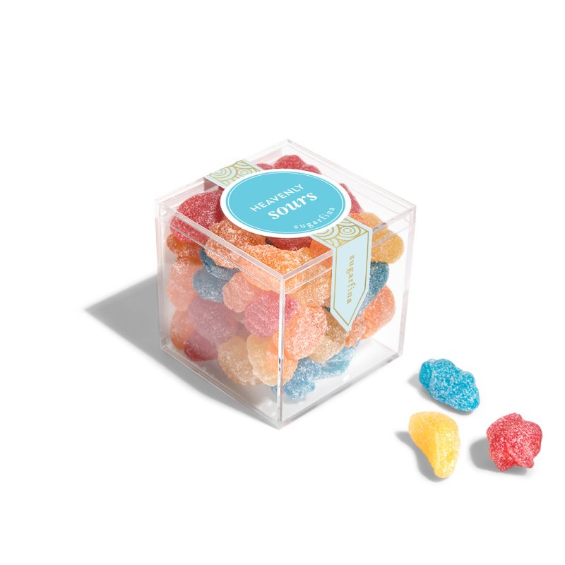 Custom Sugarfina Heavenly Sours Candy Cube Gift Bag - Natural with your company logo - 3