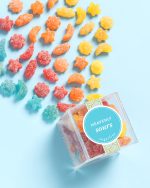 Custom Sugarfina Heavenly Sours Candy Cube Gift Bag - Natural with your company logo - 5