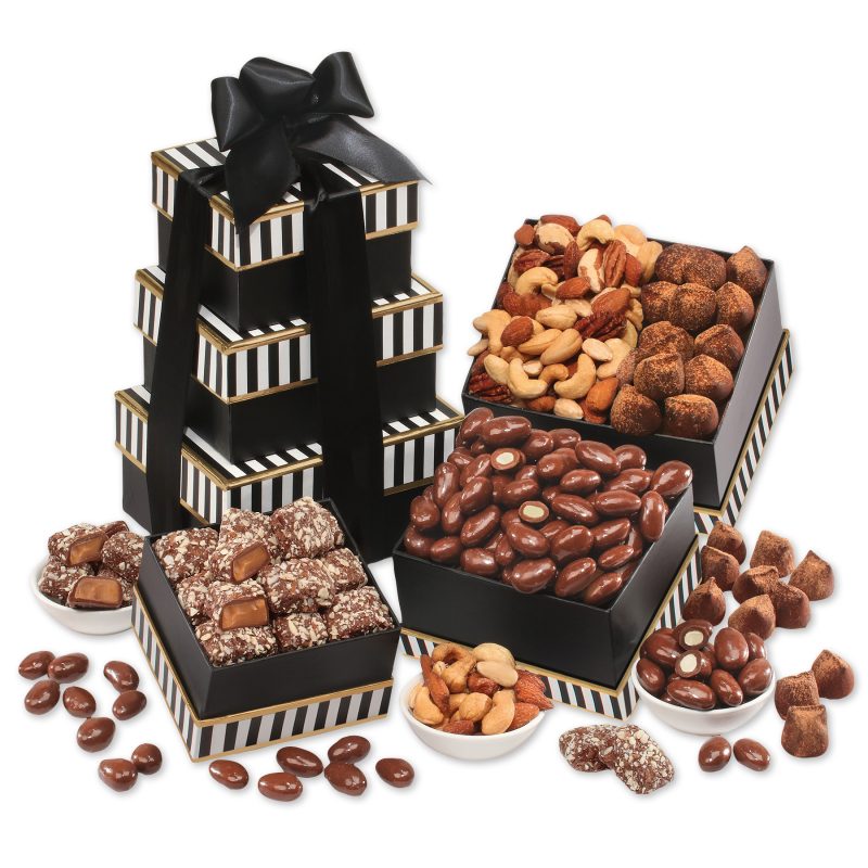 Custom Chocolate Fantasy Tower with your company logo - 1