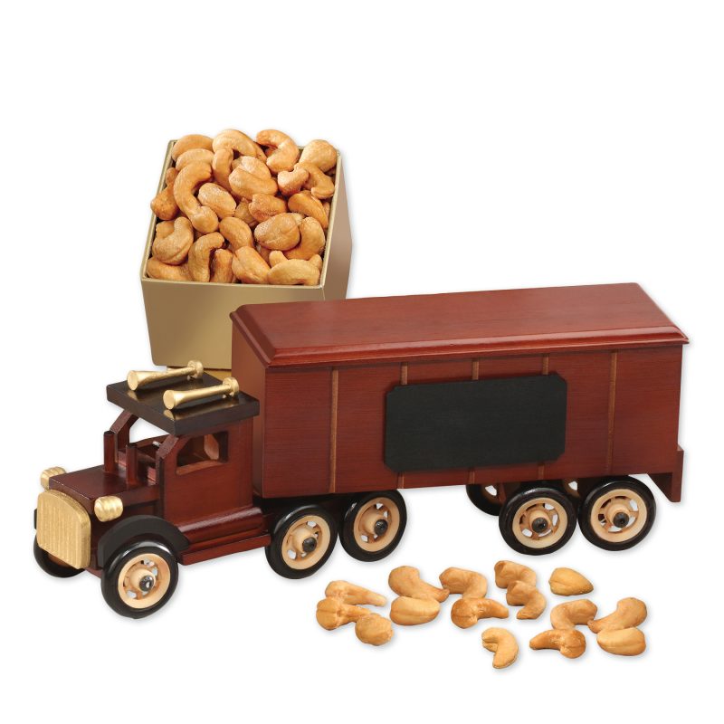Custom Classic Eighteen Wheeler with Fancy Cashews with your company logo - 1