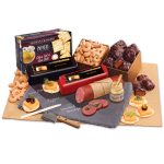 Custom Genuine Slate Shelf Stable Cheese Plate with Party Favorites with your company logo - 1