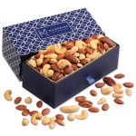 Custom Hidden Treasures with Deluxe Mixed Nuts with your company logo